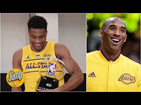 吉安尼斯贏得科比-布萊恩特最有價值球員獎盃是一個 "全圓的時刻"--Rachel Nichols | The Jump (Giannis winning the Kobe Bryant MVP trophy was a 'full-circle moment' - Rachel Nichols | The Jump)