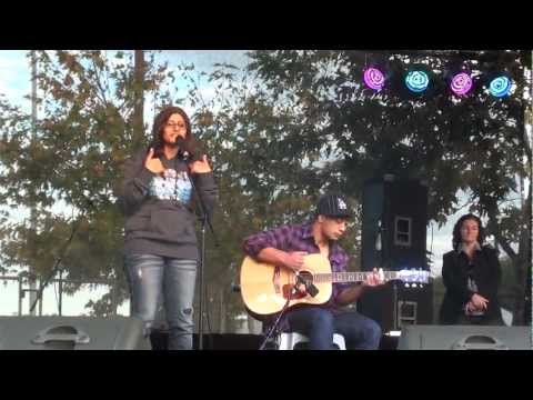 Sazzy - Your Love Is My Love Live Performance @ Blacktown City Festival 2012