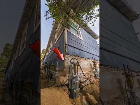 Kinezi Renoviraju Kuću U Vazduhu 😳#gradnja #kuca #construction #temelji #inovacije #kina #shorts