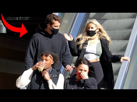 COUPLES ARGUING ON THE ESCALATOR PRANK!!