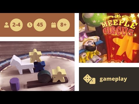 Meeple Circus (gameplay) - TárSas
