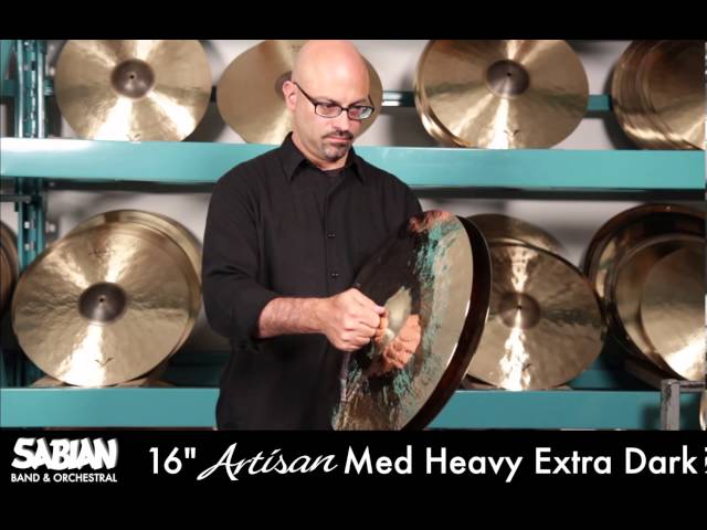 Video Teaser für SABIAN 18" Artisan Traditional Symphonic Medium Heavy Extra Dark