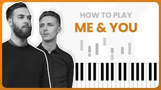 How To Play Me &amp; You By HONNE ft. Tom Misch On Piano - Piano Tutorial (PART 1)
