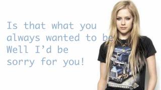 Avril Lavigne - Take It  - Lyrics HD