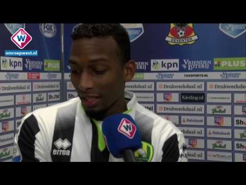 Reactie Dion Malone na de nederlaag tegen Go Ahead Eagles