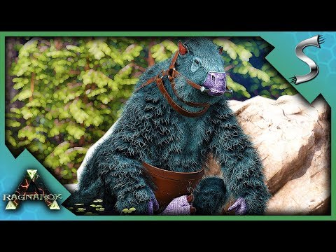 MEGATHERIUM MUTATIONS AND OTTER TAMING! - Ark: Survival Evolved [Cluster E44]