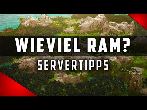 How much RAM for your MINECRAFT SERVER for GOOD PERFORMANCE?  📺 SERVER TIPS |  Minecraft server tips