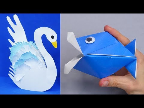 6 DIY paper crafts Paper toys