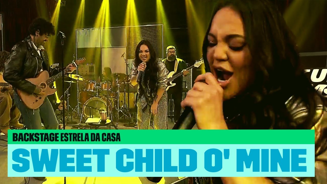 Ruama e Lucas - Sweet Child O' Mine (cover) (Ao Vivo) | Estúdio Backstage | Música Multishow