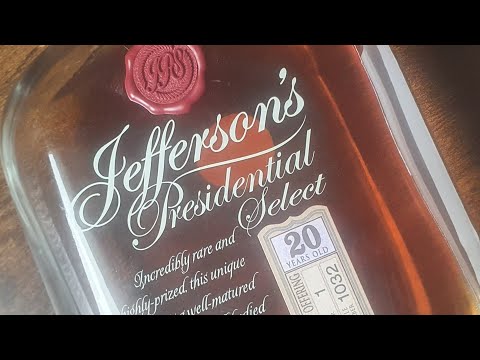 Jefferson's 20YO Batch #1 47% - Whisky Wednesday.