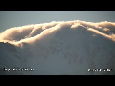 Zol.pl - Zakopane live camera -widok na Tatry na żywo 2018 01 06