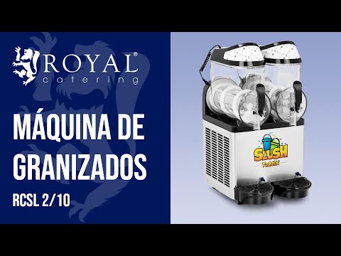 vídeo - Máquina de granizados  - 2 x 12 l - LED