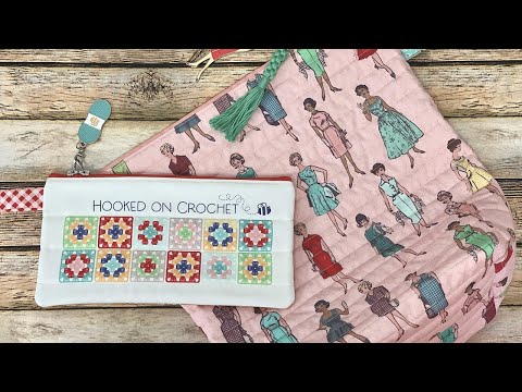 Happy Crochet Panel Bag Tutorial