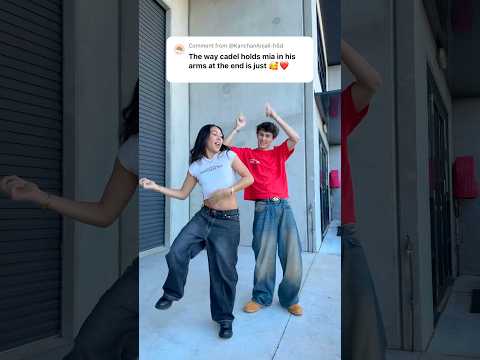 THE ENDING IS SO CUTE! 🥹🥰 Rock your body VIRAL TIKTOK TREND! 👀 #shorts