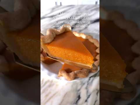 My Big Mama’s Southern Sweet Potato Pie at Grandbaby-Cakes.com. #sweetpotatopie #thanksgivingrecipe