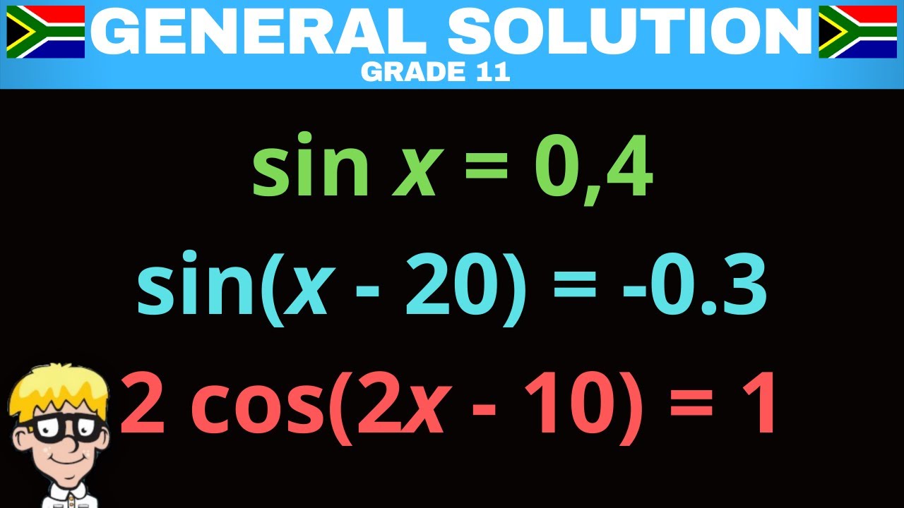 General and Specific Solution grade 11:Part 1