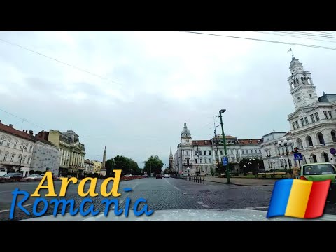 Driving in Arad Romania