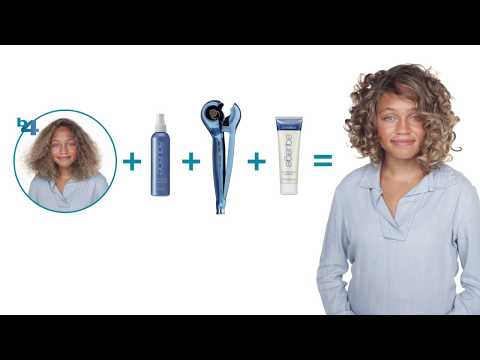 BaBylissPRO Nano Titanium MiraCurl3 Curl Machine w/ Aquage Beyond Body Spray & Transforming Paste.