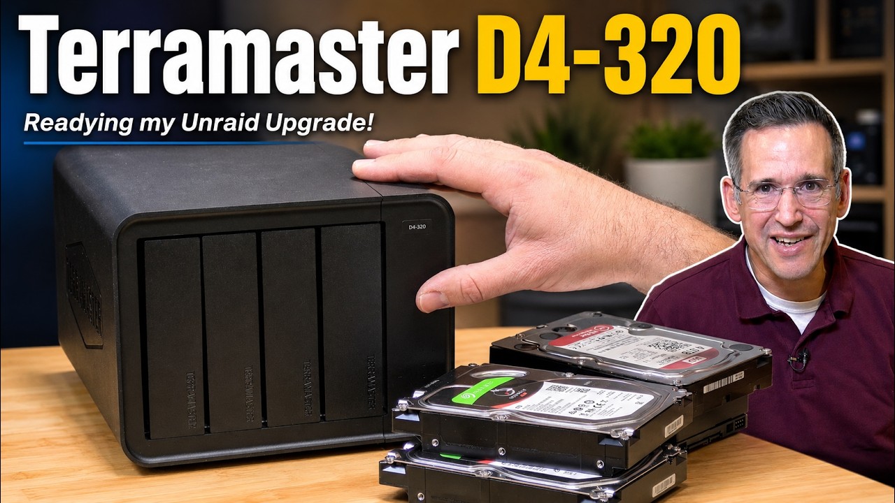 Terramaster D4-320 USB-C Enclosure Review