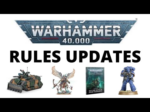 Warhammer 40K Rules Update - Special Characters, Guard Inflexible Command, Choosing Objectives