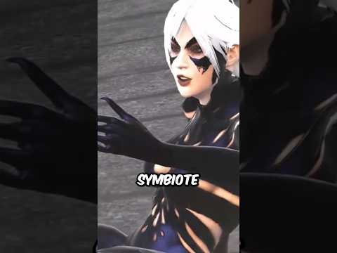 Did you know about this Black Cat Symbiote Suit #spiderman