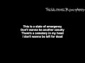 Papa Roach - State Of Emergency { Lyrics on screen } HD