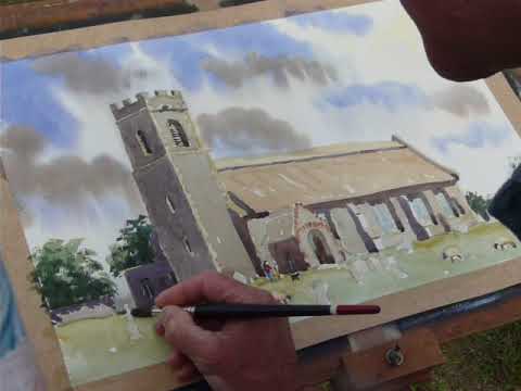 Thumbnail of How to paint Pakefield church. Stage 8.