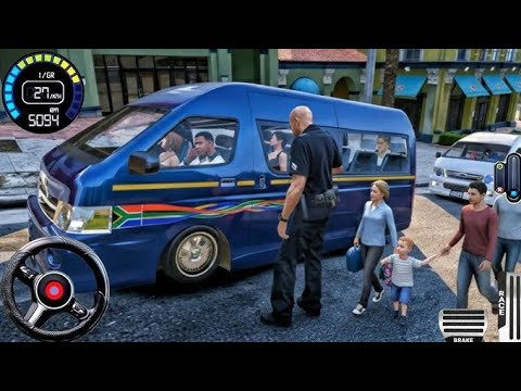 Mini Bus Driving Simulator - Offroad Bus Drive 3D 2025 | Android Gameplay | Gaming mueen12