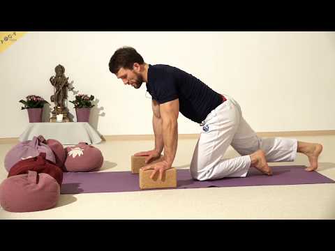 Muskelaufbau mit Yoga, mit Hilfsmittel aus dem Yoga, mit Alex, Teil 4