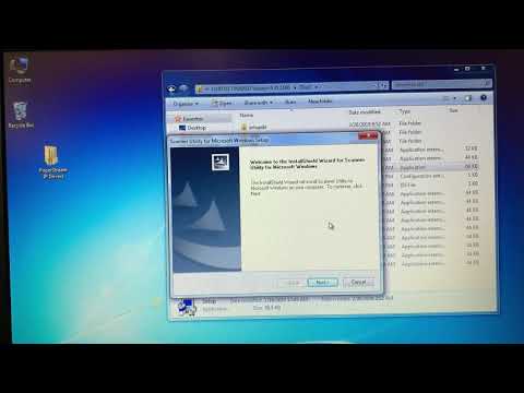 Skeneris Fujitsu Ricoh fi-8150 video
