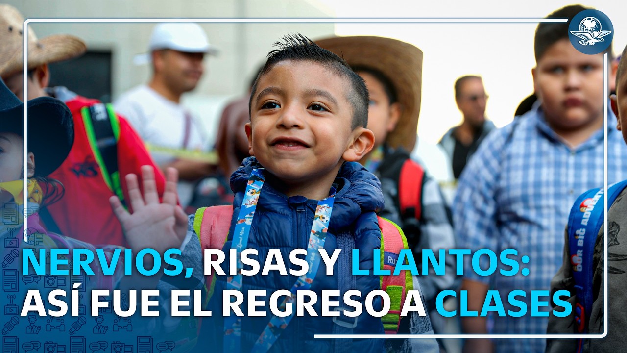 28 millones de niños regresaron a clases este lunes