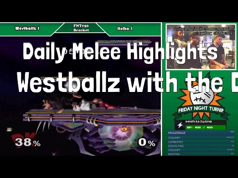 Daily Melee Highlights: Westballz with the DK last stock comeback
