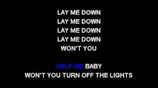 ADELE - LAY ME DOWN - KARAOKE