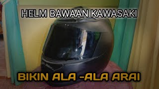 Download lagu PASANG FLAT VISOR RACHET KYT RC10 DI HELM KAWASAKI NINJA 250 KARBU | AUTO ALA ALA ARAI mp3