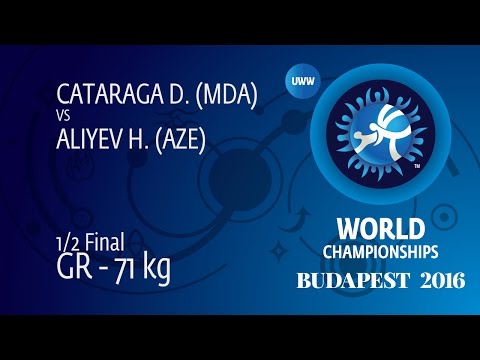 1/2 GR - 71 kg: D. CATARAGA (MDA) df. H. ALIYEV (AZE), 3-3