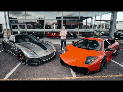 Ferrari 599 GTO vs Lamborghini Murcielago SV [Ultimate V12 Test Drive]
