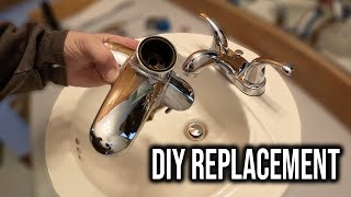 How to Replace a Bathroom Faucet | Step by Step