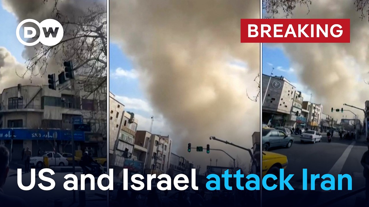 BREAKING: Israel and US launch series of coordinated attacks on Iran | DW News