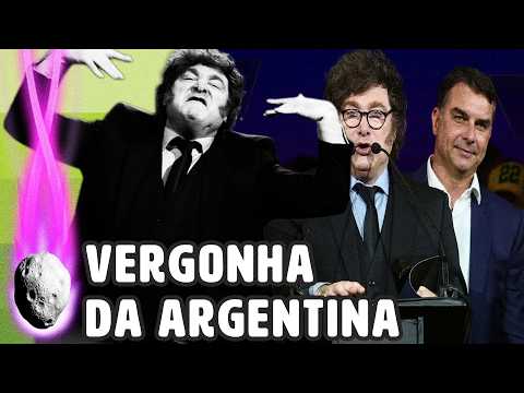 MILEI OFENDE BRASIL EM CAMPANHA COM FLÁVIO E VIRA VERGONHA DA ARGENTINA APÓS DANCINHA | PLANTÃO