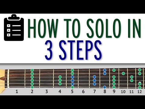 Start Soloing in 3 Steps! - Pentatonic Guitar Lesson: Positions, Patterns and Articulations