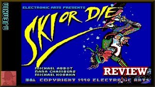 AMIGA : Ski or Die - with Commentary !!