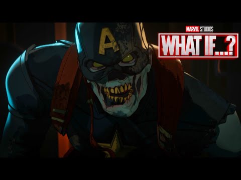 Zombie Cap Kills Sharon | Zombie Captain America Vs Bucky | Marvel Studios' What if...? S01 E05