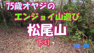 松尾山　下り