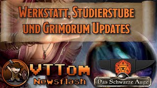 Modulupdates: Werkstatt, Studierstube und Grimorum