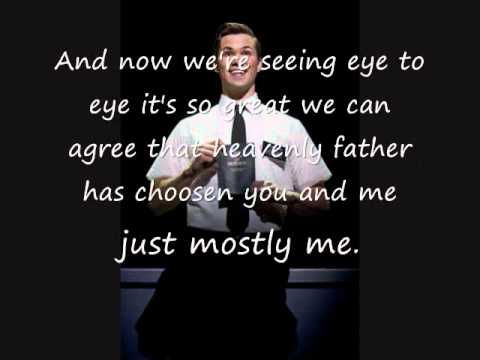 The Book of Mormon You and Me (But Mostly Me) Lyrics