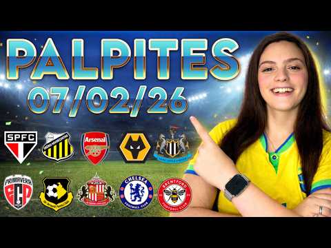 ⚽ FOOTBALL PREDICTIONS FOR TODAY 07/02/2026 - COMPLETE ANALYSIS + READY-MADE TICKET