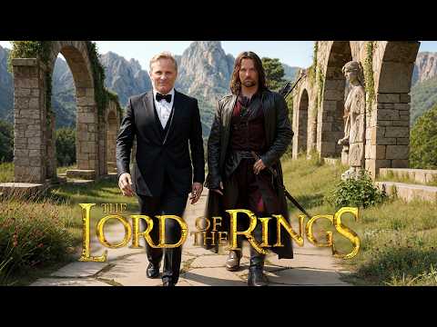 The Lord of the Rings Characters Walk with Their Reel Life Actors | Middle-earth Tribute