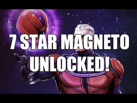Magneto (Asteroid M) Tier 7 Event Gameplay & Rank Up - Marvel Strike Force