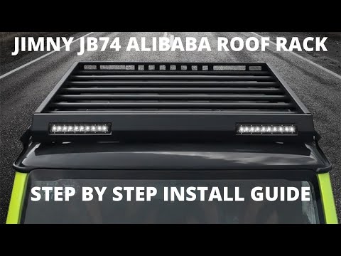 Suzuki Jimny JB74 Alibaba Roof Rack Install