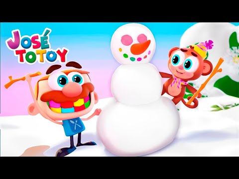 Desenho Infantil Totoy | José Totoy e a Historinha do Boneco de Neve!!! Em português